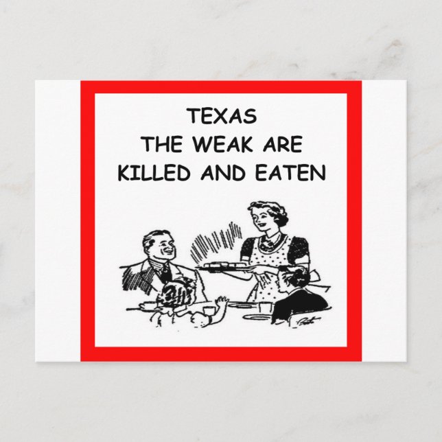 TEXAS POSTCARD (Front)