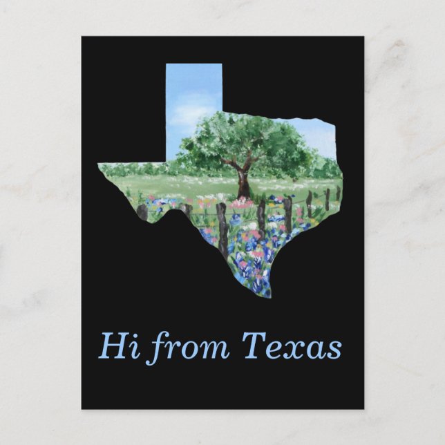 Texas Postcard (Front)