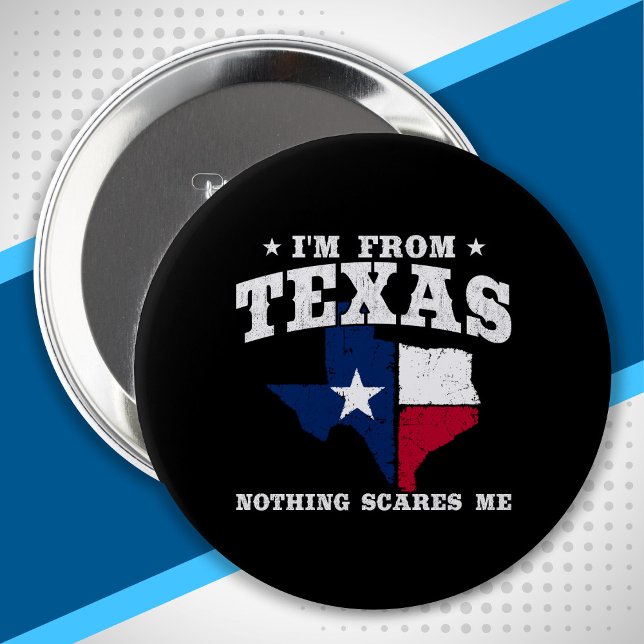 Texas Pride - Texas Meme - Texas State Flag 10 Cm Round Badge (Creator Uploaded)