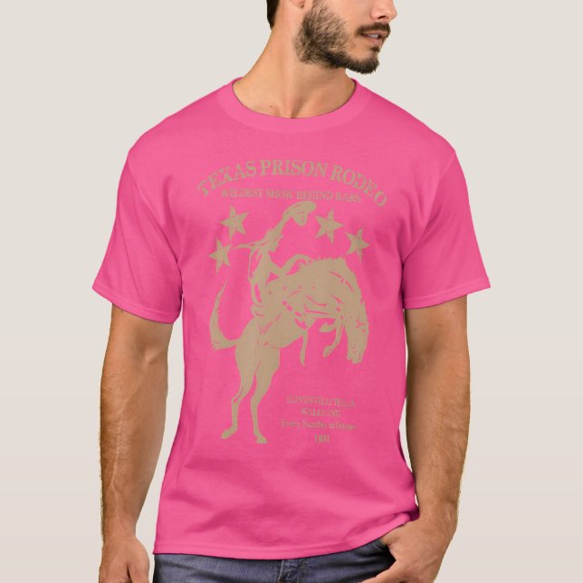 Texas Prison Rodeo 1931 Rodeo T-Shirt (Front)
