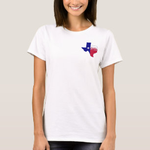 Texas Proud Flag Map T-Shirt