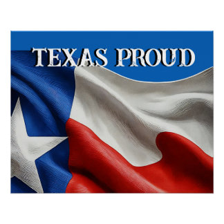 TEXAS PROUD POSTER