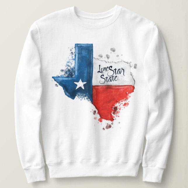 Texas Pullover Sweatshirt Customisable (Design Front)