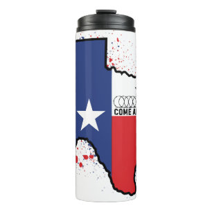 Texas Rally Cry Thermal Tumbler