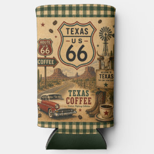 Texas Ranch Coffee Road Chill Seltzer Can Cooler