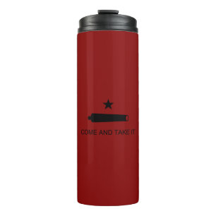Texas Revolution Flag, Texians Militia 1835 Thermal Tumbler