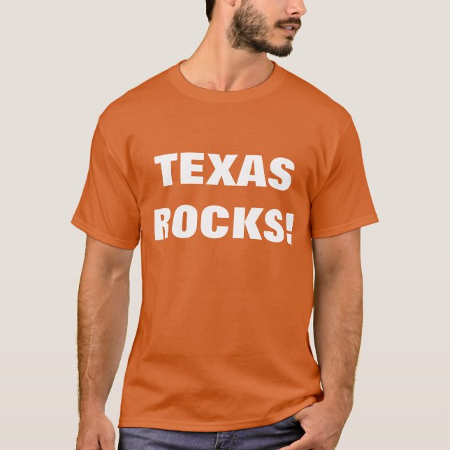 TEXAS ROCKS T-Shirt (Front)