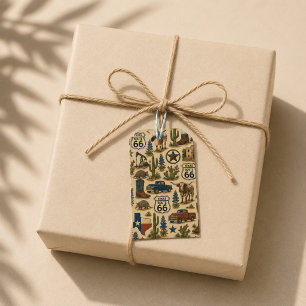 Texas Route 66 Gift Trail Tags