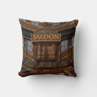 Texas Saloon bar vacation poster
