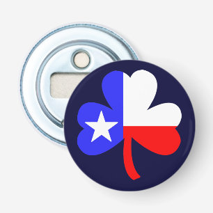 Texas Shamrock Bottle Opener