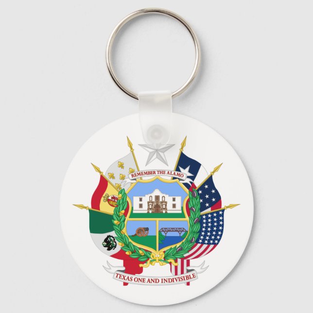 Texas sign key ring (Front)