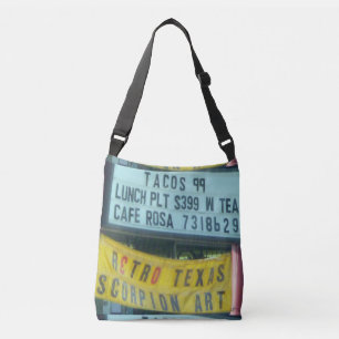 Texas Signs: Scorpion Art Crossbody Bag
