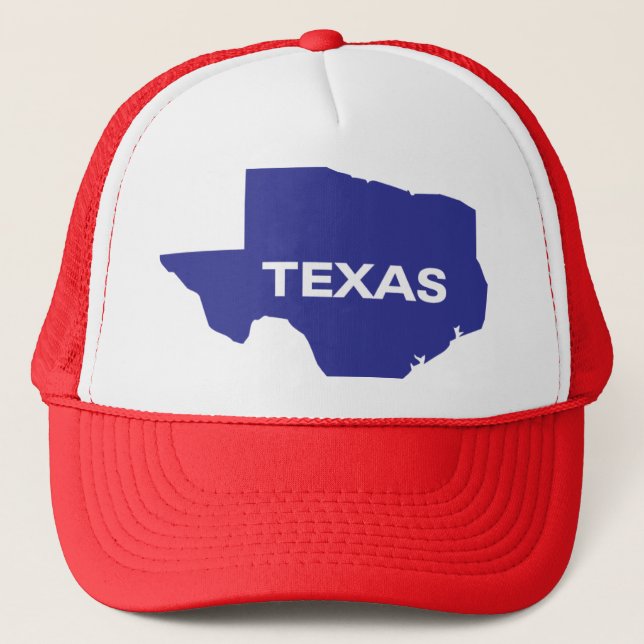 Texas silhouette trucker hat (Front)