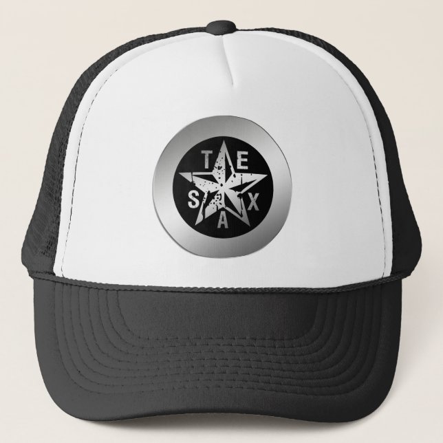TEXAS SILVER STAR TRUCKER HAT (Front)
