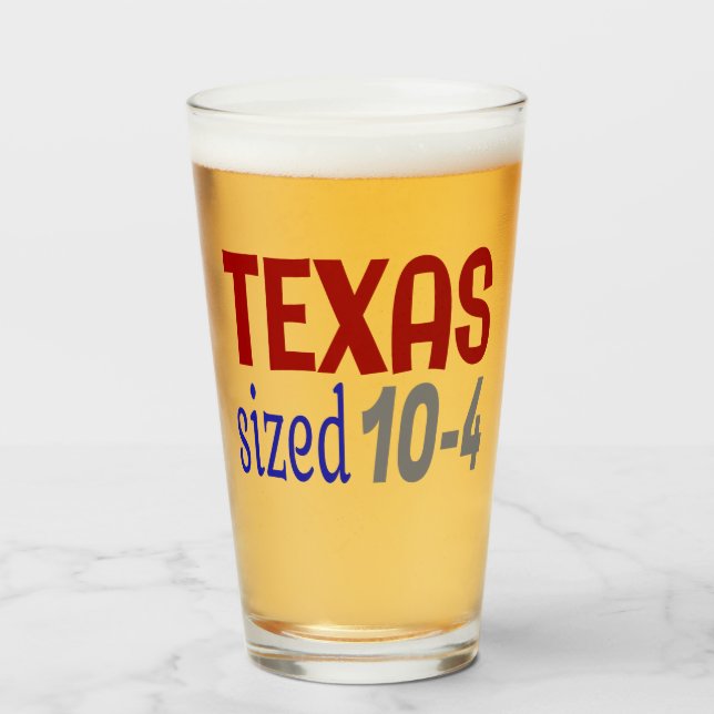 Texas sized 10-4 LetterKenny Glass (Front Filled)