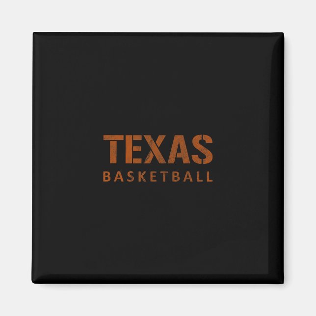 Texas Sketll Vintage Distressed  Magnet (Front)