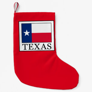 Texas Small Christmas Stocking