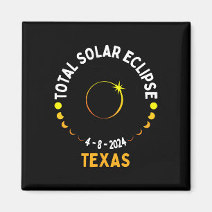 Texas Solar Eclipse 2024 Party Total Usa Map Total Magnet