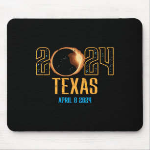 Texas Solar Eclipse 2024 Totality April 8 Men Wome Mouse Pad