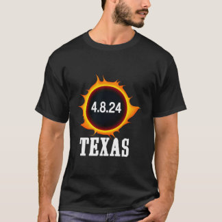 Texas Solar Eclipse Totality 4-08-24 Total 2024 T-Shirt