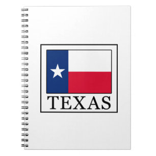 Texas Spiral Notebook