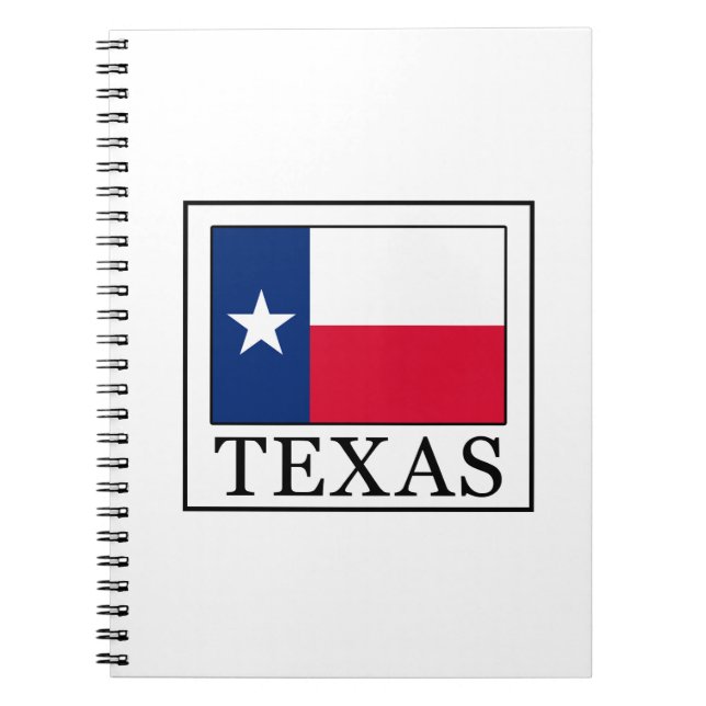 Texas Spiral Notebook (Front)
