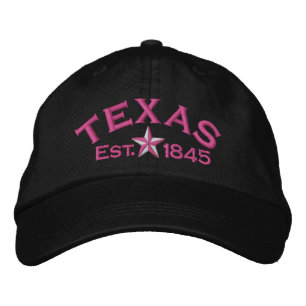 Texas Star Embroidered Hat