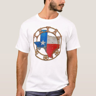 Texas State Barn Art T-Shirt