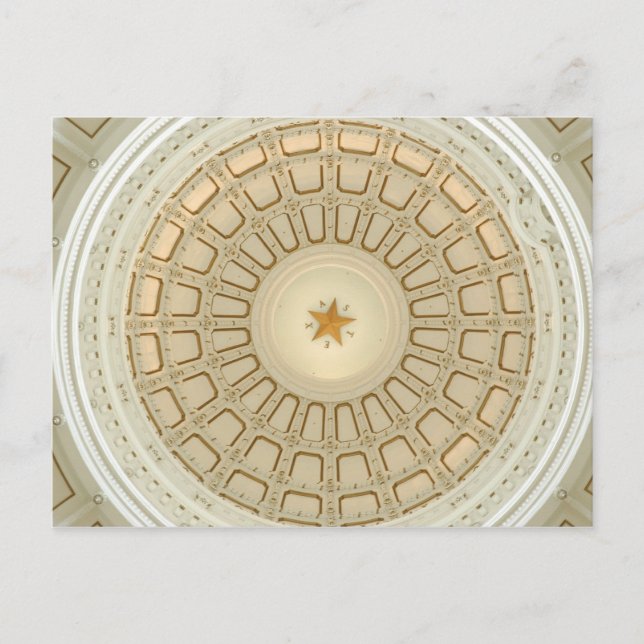 Texas State Capitol Rotunda Postcard (Front)