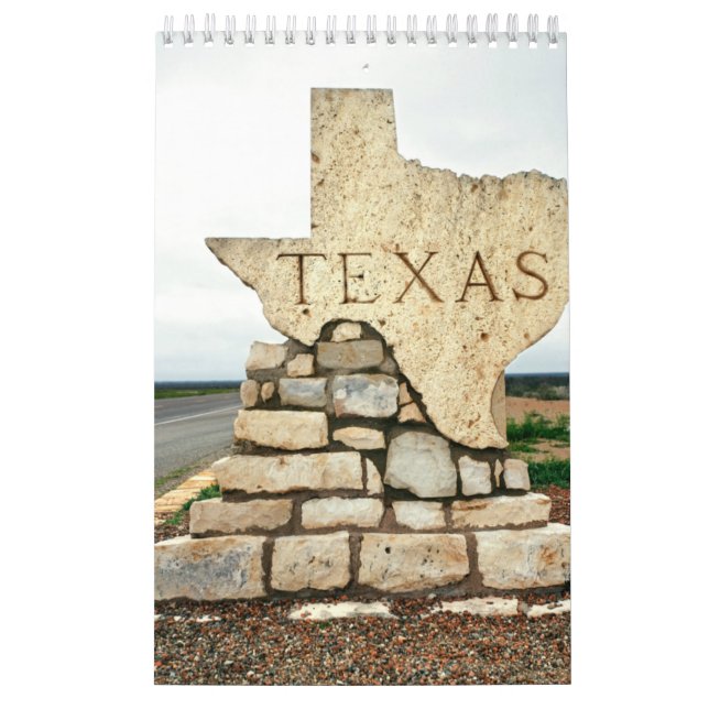 Texas State Collection Wall Calendar (Cover)