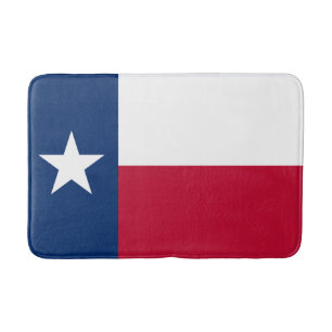 Texas State Flag Bath Mat
