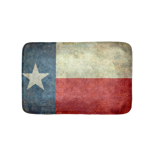 Texas State Flag Bath Mat (Front)