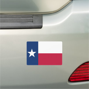 Texas state flag custom bumper decal