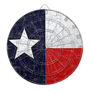 TEXAS STATE FLAG Dart Board