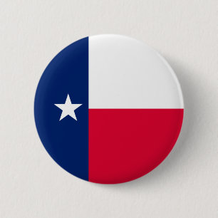 Texas State Flag Design 6 Cm Round Badge