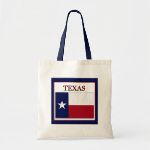 Texas State Flag Design Budget Canvas Bag