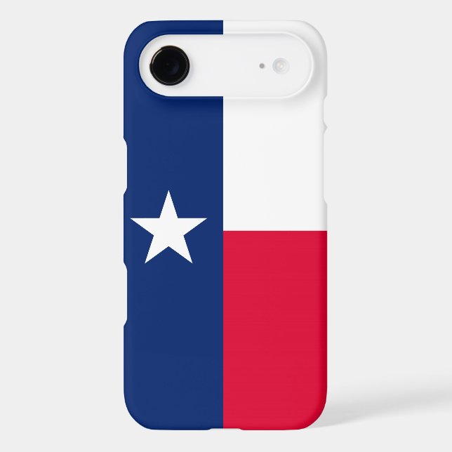 Texas State Flag Design Decor Case-Mate iPhone Case (Back)