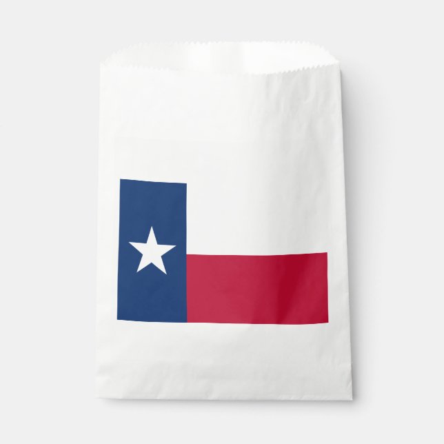 Texas State Flag Favour Bags (Front)