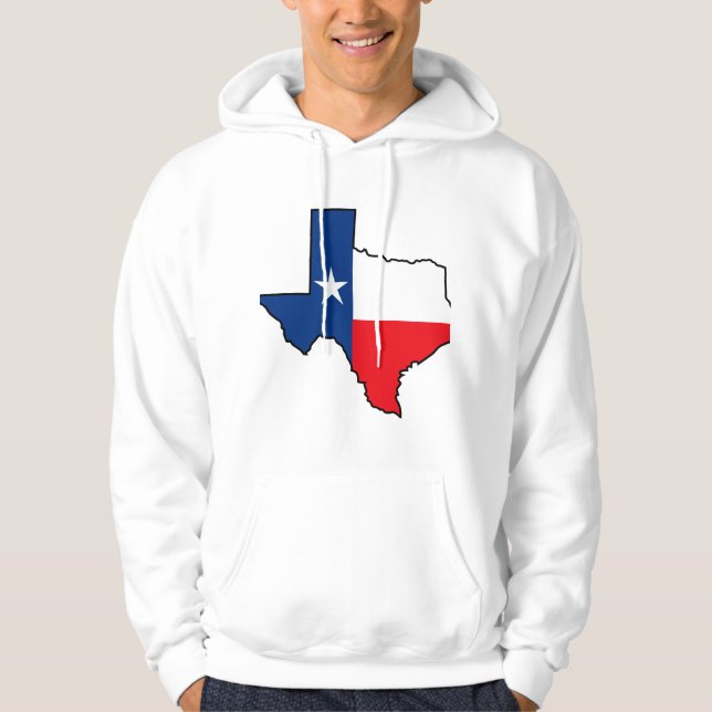 Texas State Flag Hoodie (Front)