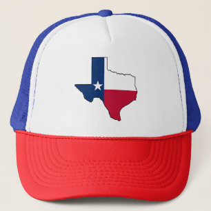 Texas State Flag Map Trucker Hat