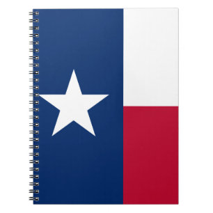 Texas State Flag Notebook