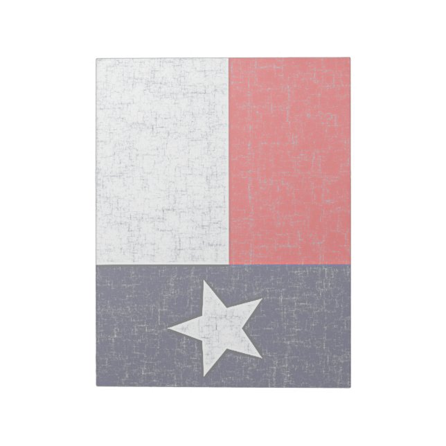 TEXAS STATE FLAG Notepad (Rotated)