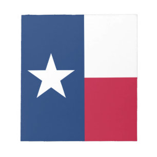 Texas State Flag Notepad