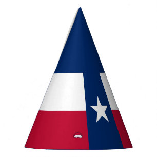 Texas State Flag Party Hat
