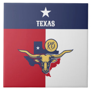 Texas State Flag Tile