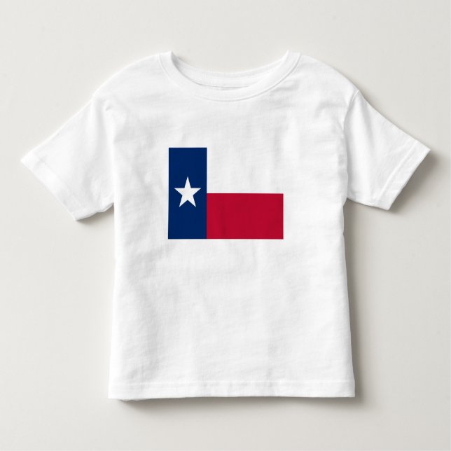 Texas State Flag Toddler T-Shirt (Front)