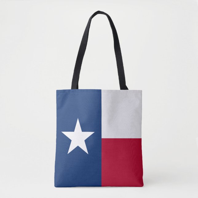 Texas State Flag Tote Bag (Front)