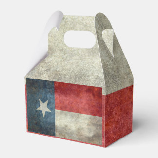 Texas state flag vintage retro style gift boxes