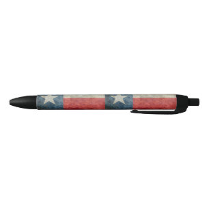 Texas state flag vintage retro style PEN