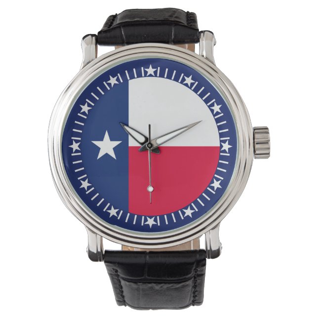 Texas State Flag watch Design (Front)